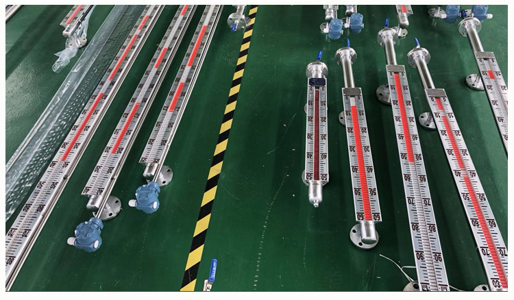 不銹鋼磁翻板液位計產品圖